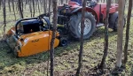 Vineyard-orchard mulchers